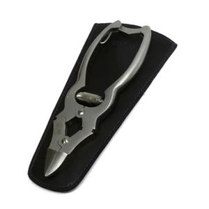 Étui en cuir de grande taille pour coupe-ongles en gros |   Étui de protection en cuir de vache véritable |   Porte-outils 16,5 x 4,5 cm - Product Image 1