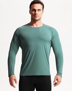Camiseta de Compresión de Manga Larga para Hombre, Personalizada, Sublimada, OEM, Venta al Por Mayor, Secado Rápido, Ropa Deportiva de Fábrica - Product Image 3