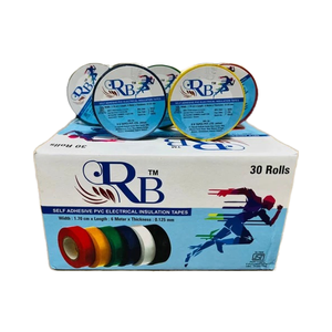 RB Băng PVC cách điện băng, chống cháy, không thấm nước, kết dính mạnh mẽ trong 6 màu sắc - Product Image 2