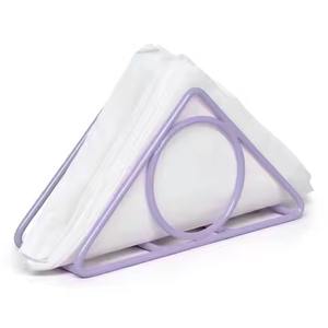 Support à serviettes en métal d'inspiration luxueuse pour table à manger et cuisine, porte-mouchoirs haut de gamme pour la maison, le bureau et le restaurant - Product Image 3