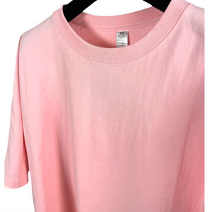 Camiseta de Hombre Rosa con Cuello Redondo, Manga Corta, Corte Regular, 100% Algodón, Lisa, Informal o para Correr, Gimnasio, Entrenamiento, Tejida, de Color Sólido - Product Image 6