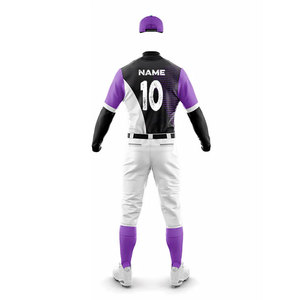 Manufacturer Custom Two Piece Suit Panel Design <b>Baseball</b> Uniform Kits Summer All Season Breathable Club Uniform Teamwear <b>Sets</b> - Product Image 3