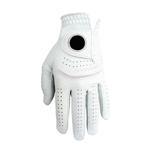 Guantes de Golf de Cuero Genuino Cabretta Suave al Por Mayor, Ajuste Completo, Antideslizantes, con Logotipo Personalizado, Blancos, para Hombre y Mujer - Product Image 5