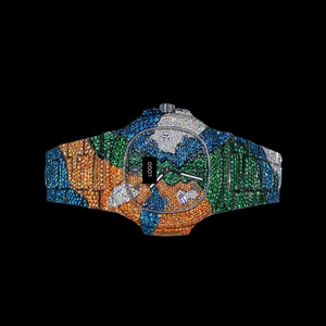 Reloj de Pulsera de Lujo Unisex 2026, con Acabado Premium, Diseño de Alta Gama, Esfera con Gemas Multicolores Brillantes - Product Image 2