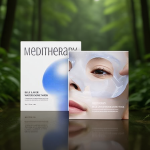 Masque hydratant en dôme à base de plantes Blue Layer - Masque facial pour peaux sensibles - Product Image 2