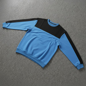 Sweat-shirt homme de haute qualité 100% coton 400 g/m² pour l'hiver, coupe ample, personnalisé, délavé, teint uni, lourd et surdimensionné - Product Image 3