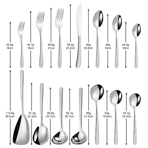 Elegante Juego de Cubiertos de Metal Plateado Estilo Occidental, Cuchara para Postre, Tenedor, Cuchillo Vintage, Juego de Cubiertos para Regalo, Acero Espejado - Product Image 6