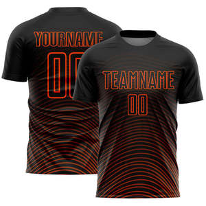 Camisetas de Fútbol de Alto Rendimiento 100% Poliéster, Kits Personalizados al por Mayor, Sublimación Digital, Camisetas de Fútbol de Secado Rápido, Fábrica OEM - Product Image 4
