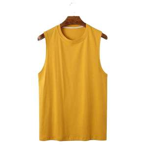 Custom Fashion Tank Tops Wholesale OEM Manufacturer Supplier Cotton Sleeveless Vest Private Label Bulk Production - Product Image 1