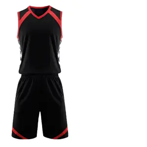 2024 Newest Design Basketball Many Colors Short Sleeve Customized Basketball Jerseys and Shorts Set by pace sports