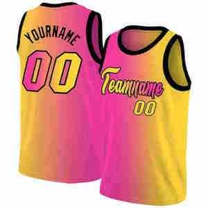 Maillot de basket personnalisé unisexe pour adulte, séchage rapide, respirant, en maille polyester, débardeur avec nom et numéro d'équipe - Product Image 4