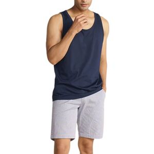Camiseta sin mangas para hombre al por mayor, de alta calidad, de algodón, con bolsillo, para gimnasio y fitness, con logo personalizado, ideal para verano. - Product Image 1