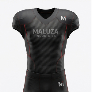 Ensemble de maillot et pantalon de football américain Elite, uniforme de football sublimé personnalisé, édition MALUZA Industries - Product Image 1