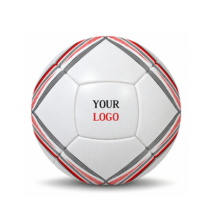 Ballon de football en cuir PU cousu main, 14 panneaux, chambre à air en butyl, entraînement professionnel, impression de logo personnalisé, direct usine - Product Image 4