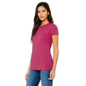 Camisetas para Mujer, Suaves al Tacto, Manga Corta, Color Sólido, Camisetas Cortas de Secado Rápido para Ejercicio y Fitness - Product Image 2