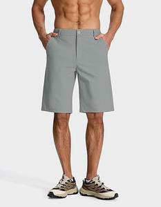 Short de golf pour homme de haute qualité, séchage rapide, fermeture par boutons et fermeture éclair, léger, coupe classique, couleur personnalisée - Product Image 5