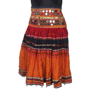 Banjara-falda con cordón bordado, Vintage - Product Image 1