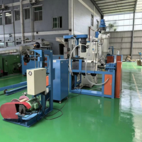 Reconditionné # Équipement d'extrusion de fils modèle 40/50/60/70/80/90, ligne de machine d'extrusion de gaine de câble