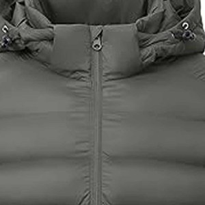 Chaqueta Acolchada de Invierno Extra Grande de Alta Calidad 2025, Chaqueta Unisex Personalizada con Diseño de Parches y Cuello Alto, 100% Nailon, Logotipo Frontal - Product Image 2