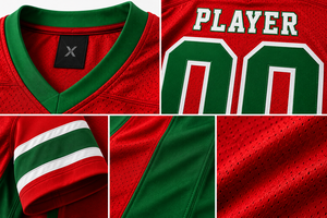 เสื้อฟุตบอลอเมริกันปี 2026 แบบมีชื่อและหมายเลขส่วนตัว ผ้าตาข่ายระบายอากาศได้ดี ผ้าฝ้าย 100% พิมพ์ลายแบบ Sublimation กางเกงขาสั้นสำหรับฝึกซ้อมทีม - Product Image 3