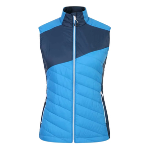 Chaleco acolchado OEM para mujer, chaleco cálido de invierno con bolsillos, ligero, con cuello alto y cremallera, sin mangas. - Product Image 1