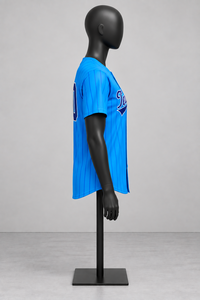 Maillot de baseball unisexe pour adultes, personnalisable, tailles S-3XL, en polyester, imprimé numériquement, respirant, avec numéros d'équipe, grandes tailles - Product Image 4