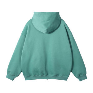 Outdoor Hiking Heavyweight <b>Fleece</b> Zipper Hoodie-Custom Puff Print Logo 350gsm Plus Size <b>Men's</b> Pullover - Product Image 1