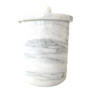 Seau à glace en marbre de qualité supérieure, vente chaude, seau à vin en marbre blanc, refroidisseur de boissons pour cuisine - Product Image 2