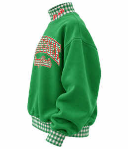 Sweat-shirt surdimensionné à col roulé pour femme, personnalisé, 100 % coton molletonné, hiver, manches longues, avec logo frontal, vente en gros - Product Image 3