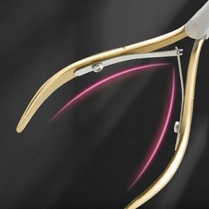 BAFA SURGICAL INSTRUMENTS Coupe-ongles professionnels en acier inoxydable, ouverture de mâchoire large de 12,5 mm, lame incurvée, pointe acérée pour ongles des doigts - Product Image 2