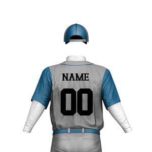 ราคาขายส่ง ชุดเบสบอลดิจิทัล ระบายอากาศได้ดี น้ำหนักเบา ออกแบบโลโก้เองได้ คุณภาพสูง ผลิตจากโพลีเอสเตอร์ 100% - Product Image 5