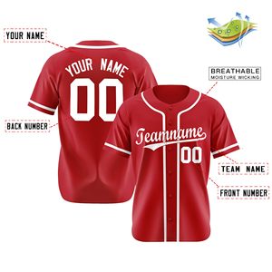 Custom Team <b>Baseball</b> Jerseys Embroidery Name Number Logo Sports Uniform Wholesale Manufacturer - Product Image 3