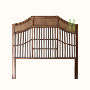 Best Seller Rattan Bed with Simple <b>Headboard</b> Headbed <b>Panels</b> Use For Home And Hotel Furniture Factory Direct Rattan 2026 - Product Image 1