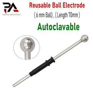 Electrodo Esférico Reutilizable de Acero Inoxidable, Punta de 6 mm, Longitud de 70 mm, Monopolar, para Electrocauterización, Punta de Lápiz Esférico para Diatermia - Product Image 3