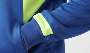 Custom <b>Men's</b> Sports Zipper Tracksuit Breathable 100% Cotton Polyester l Full Length Drawstring Closure <b>Sweat</b> <b>Suit</b> <b>Men</b> Sets - Product Image 4