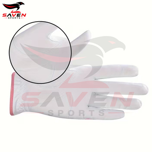 Gants de golf en maille blanche et rose, meilleure vente, légers, en cuir véritable, antidérapants, respirants, anti-humidité, gants de sport - Product Image 3