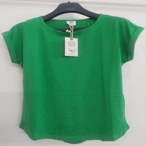 T-shirts pour femmes 100% coton de haute qualité personnalisés à manches courtes vêtements décontractés frais offre en gros pour les femmes - Product Image 4