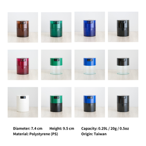 Recipiente Hermético de PS de Grado Alimenticio de 0.29L, Tamaño de Bolsillo, con un Solo Toque, Apto para Refrigerador y Congelador, para Almacenamiento en la Cocina, Portátil, para Píldoras, Hierbas y Especias - Product Image 2