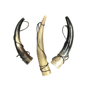 Corne de buffle indienne polie artisanale, style Viking, corne à boire de type animal par faizacraft - Product Image 1
