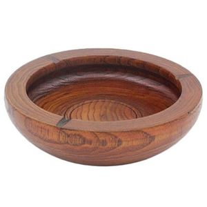 Cenicero Redondo de Madera de Lujo con Logotipo Personalizado, Porta Cenizas de Cigarrillos de Madera Natural para Hogar, Oficina, Hotel, Terraza Exterior - Product Image 1