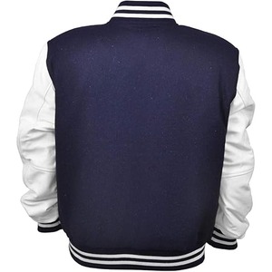 Customizable Varsity Jackets Embroidered Casual College Reversible Winter Zipper OEM Service - Product Image 5