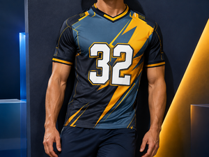Uniforme Deportivo Personalizado de Poliéster, Ligero, Cómodo, con Tela que Absorbe la Humedad, Logotipo Sublimado Personalizado en la Parte Delantera y Trasera - Product Image 2