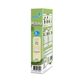 Alody Meilleur prix pour une délicieuse poudre de thé au lait à bulles instantanée de fabrication taïwanaise avec des billes de tapioca 3 ensembles/boîte Bon goût - Product Image 5