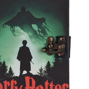 สมุดบันทึกทำมือที่ได้รับแรงบันดาลใจจากพ่อมด | สมุดโน้ต A5 พร้อมตัวล็อคแบบวินเทจและดีไซน์โบราณ | สมุดบันทึกทำมือ 100 หน้า สำหรับนักสะสม - Product Image 5