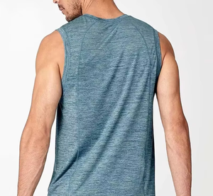 Débardeur de sport pour homme, extensible, uni, personnalisable, séchage rapide, respirant et confortable, très demandé - Product Image 5