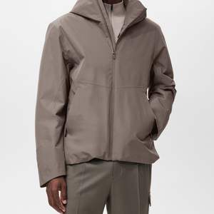 Chaqueta Impermeable Deportiva Casual de Otoño para Exteriores, Chaqueta de Montañismo con Capucha, Color Sólido Simple, Talla Negra, OEM ODM - Product Image 3