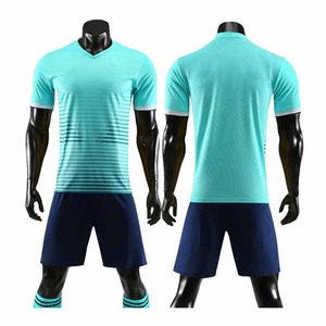 Servicio OEM, Uniformes de Fútbol Cortos con Logotipo Personalizado para Ropa Deportiva, Nueva Llegada, Nombre del Equipo, Hombres y Mujeres, Corte Holgado, Secado Rápido, Transpirable - Product Image 1