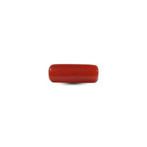 Premium Natural Red Coral 6.65 Carat Oval Cabochon Loose Gemstone for Fine Jewelry - Product Image 2