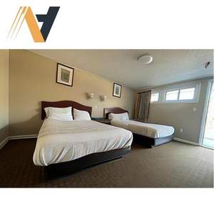 ชุดเฟอร์นิเจอร์โรงแรมราคาประหยัดสไตล์ทันสมัยชุดเฟอร์นิเจอร์ห้องนอนโรงแรมแบบกำหนดเองทำจากไม้โซลูชันการตกแต่งที่มีมาตรฐานสูงสำหรับโรงแรมวิลล่าอพาร์ทเมนท์ - Product Image 3