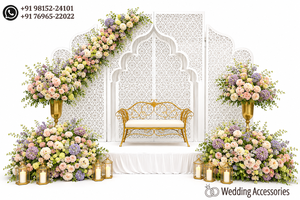 Moroccan Style Wedding Metal Arch Panel Decor Exclusive European Style Weddings Stage Laser Cut <b>Backdrop</b> <b>Frames</b> - Product Image 6